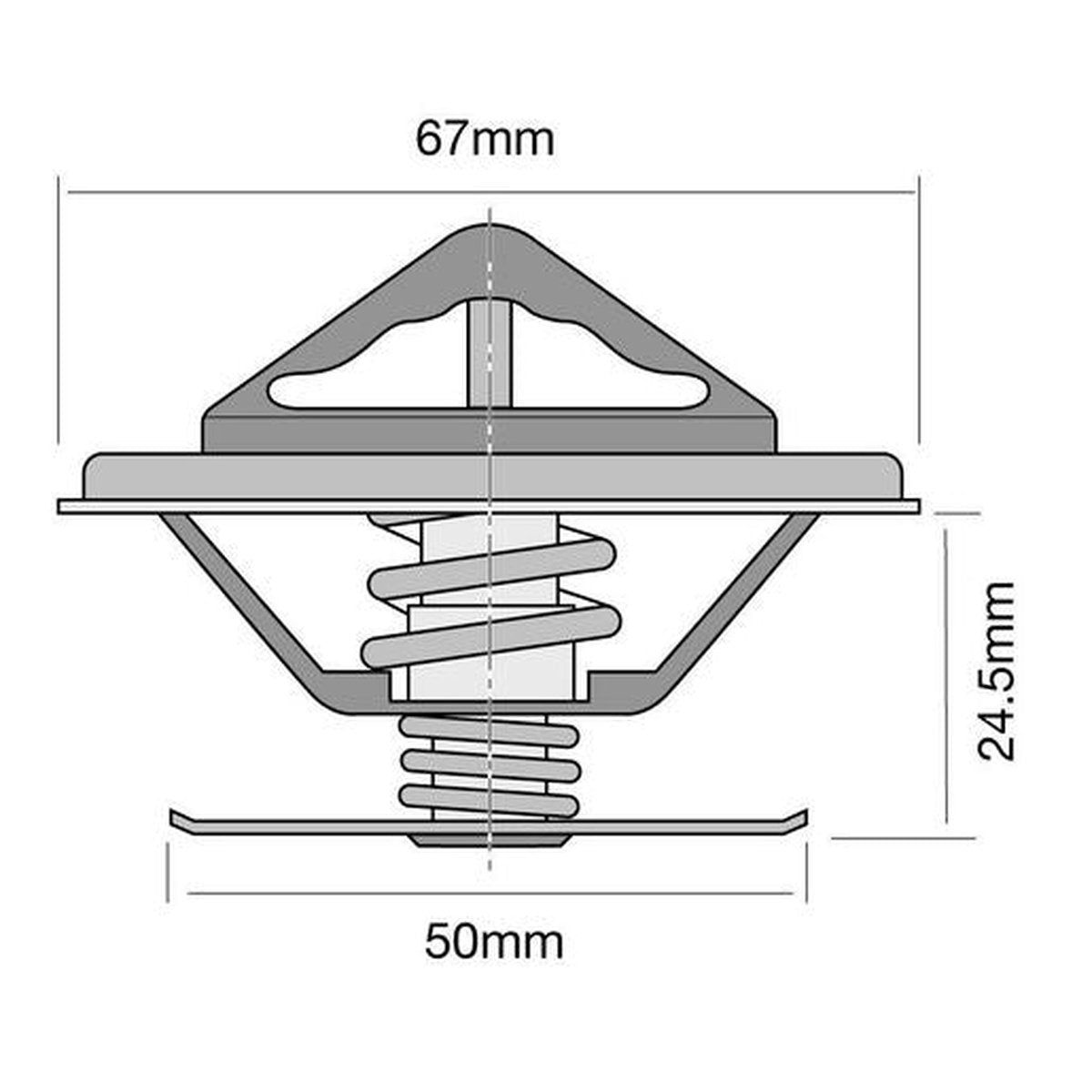 Tridon Thermostat (High Flow) TT277-180