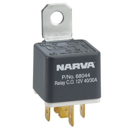 Narva Relay Change-Over With Diode 12V 5 Pin 40A/30A 68048