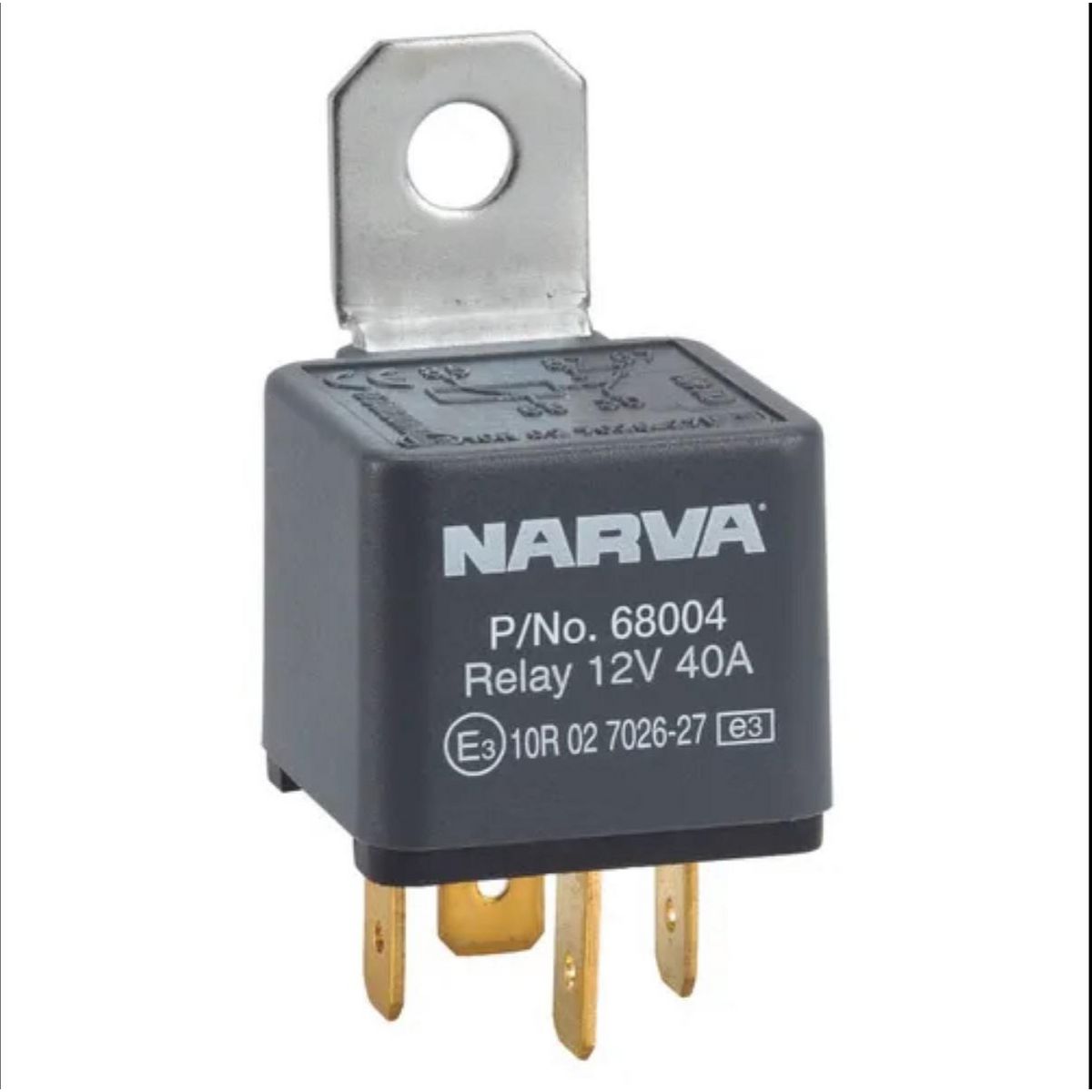 Narva Relay 12V 4Pin 40 Amp 68004BL