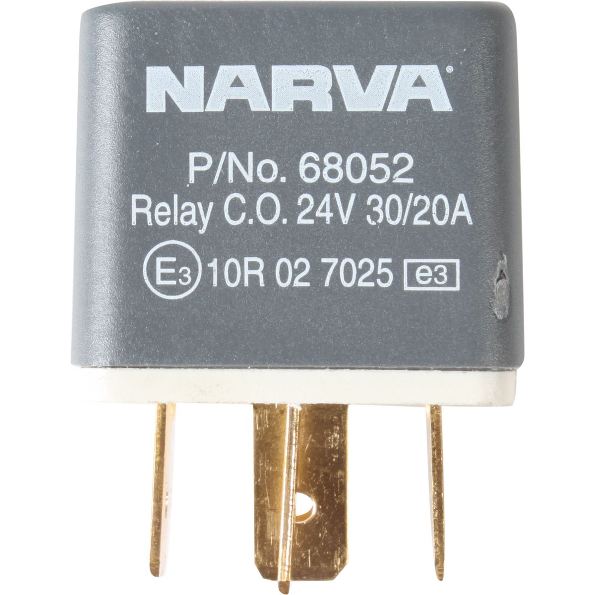 Narva Relay Change-Over With Resistor 24V 5 Pin 30A/20A 68052BL