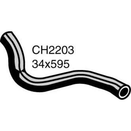 Mackay Bottom Radiator Hose CH2203