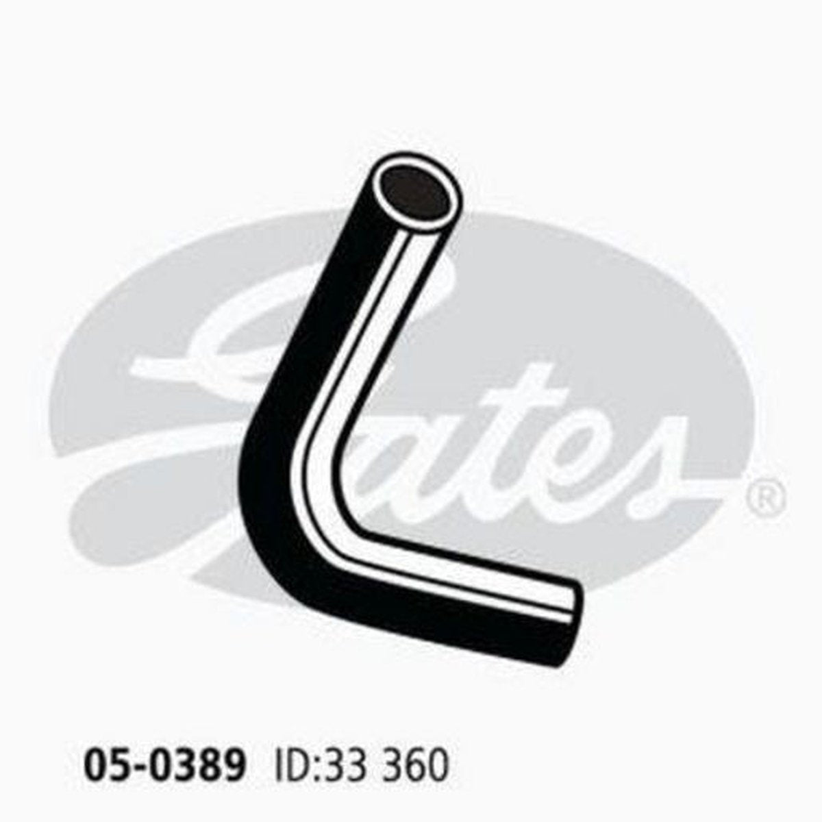 Gates Radiator Hose 05-0389