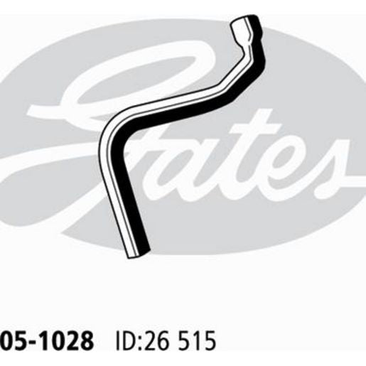 Gates Radiator Hose 05-1028