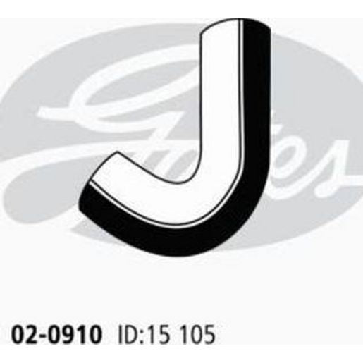 Gates Radiator Hose 02-0910