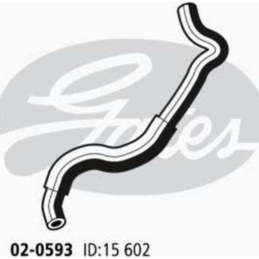 Gates Radiator Hose 02-0593