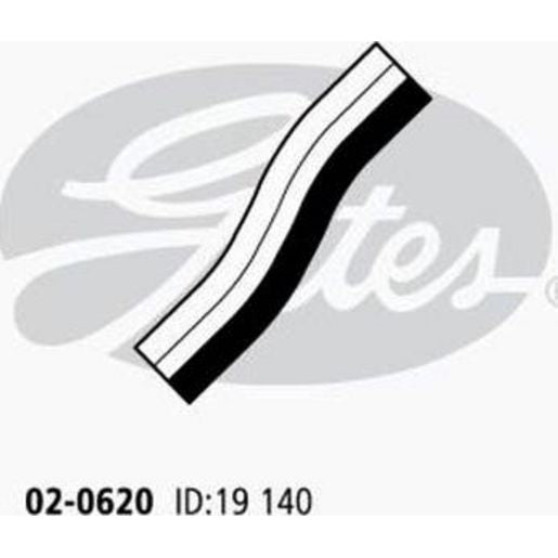 Gates Radiator Hose 02-0620