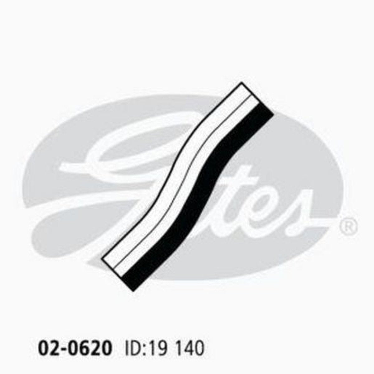 Gates Radiator Hose 02-0620