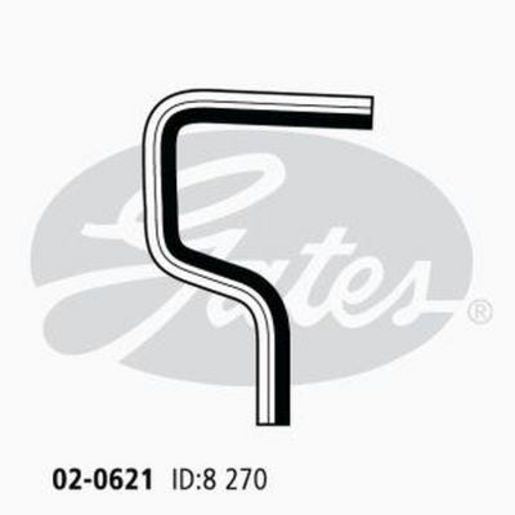 Gates Radiator Hose 02-0621