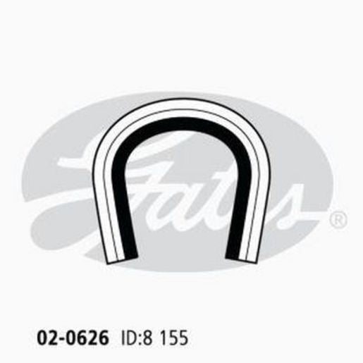 Gates Radiator Hose 02-0626