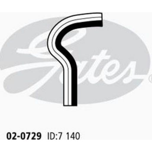 Gates Heater Hose 02-0729