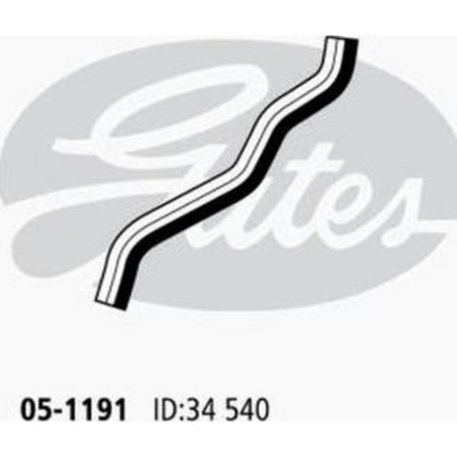Gates Radiator Hose 05-1191