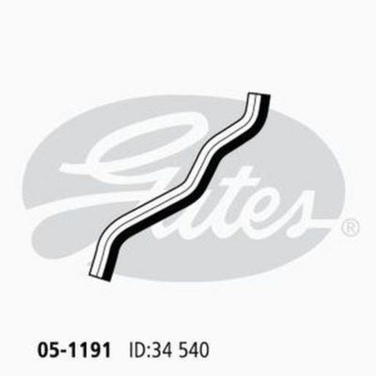 Gates Radiator Hose 05-1191