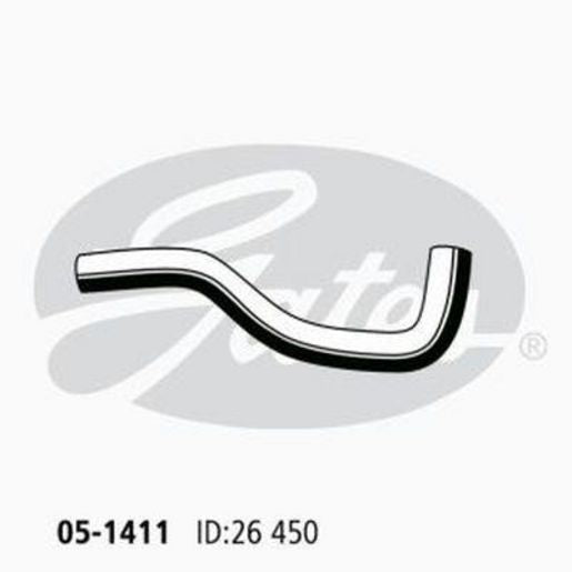 Gates Radiator Hose 05-1411