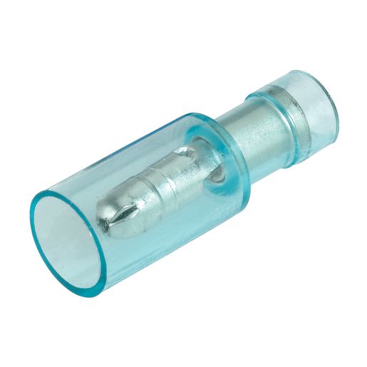 Narva Terminal Male Bullet Blue 4mm (12Pk) 56049BL