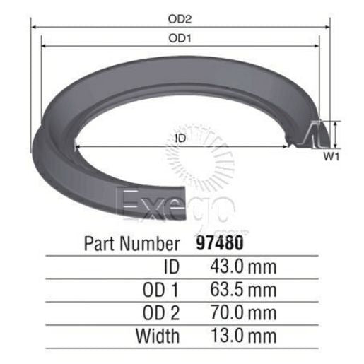 Kelpro Oil Seal 97480