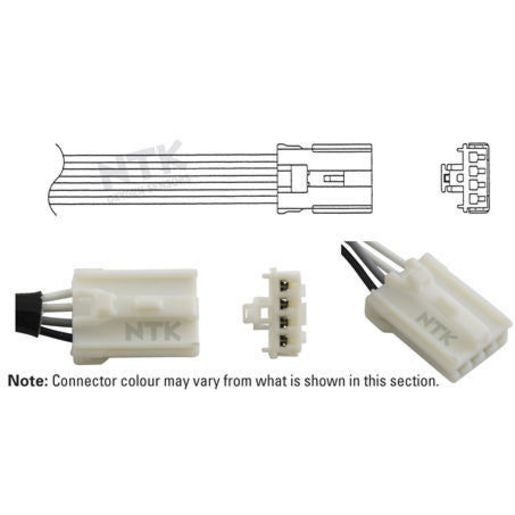 NTK Oxygen Sensor 4 Wire OZA116-M8