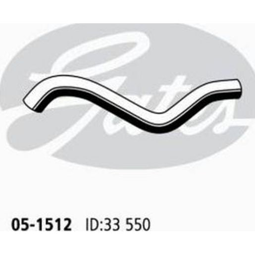 Gates Radiator Hose 05-1512