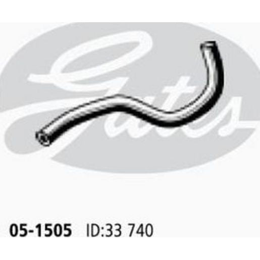 Gates Radiator Hose 05-1505