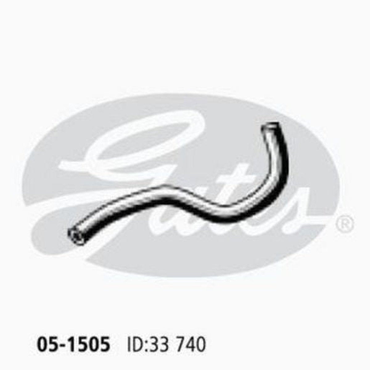 Gates Radiator Hose 05-1505