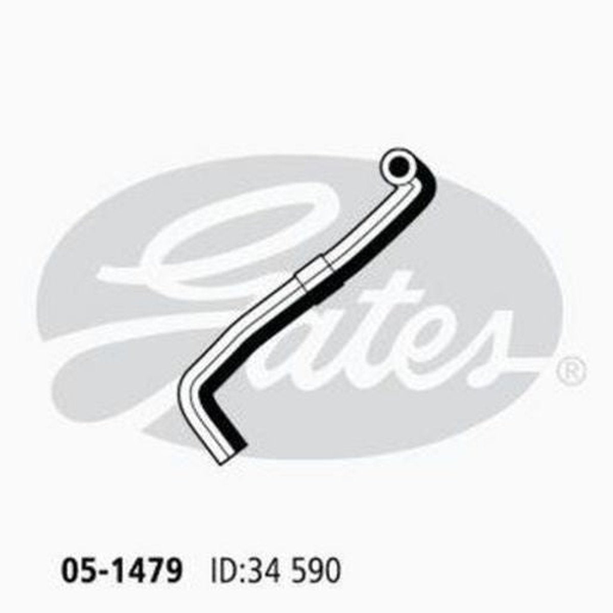 Gates Radiator Hose 05-1479