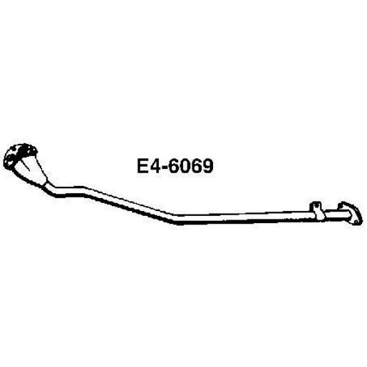 Walker Exhaust Pipe-Exhaust (Use E8596) E4-6069