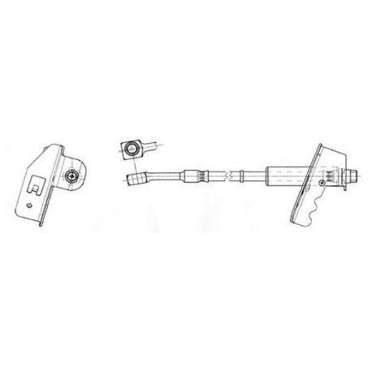 Bosch Brake Hose H1496