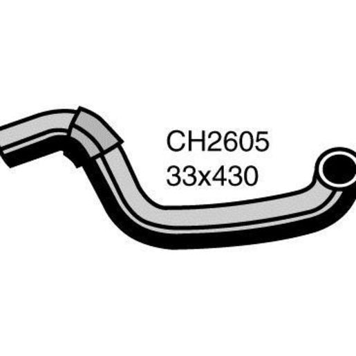 Mackay Top Radiator Hose CH2605