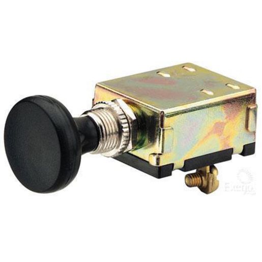 Narva Push/Pull Switch On/Off 12V 30A 60011BL