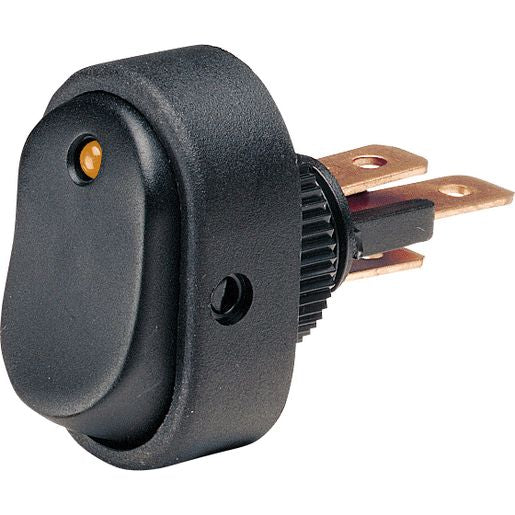 Narva Rocker Switch Amber LED 62057BL
