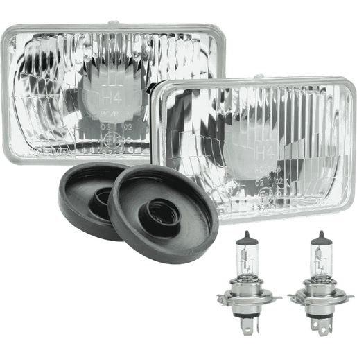 Narva H4 165X100mm Halogen Headlamp Conversion Kit 12V 100/55W - 72070