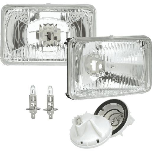 Narva H1 165X100mm Halogen Headlamp Conversion Kit 12V 100W - 72080