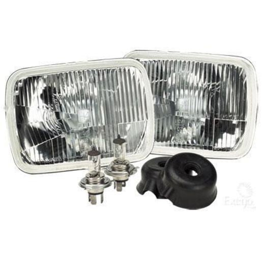 Narva H4 200X142mm Halogen Headlamp Conversion Kit 12V 60/55W - 72088