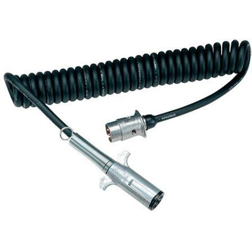 Narva Trailer Cable Eurocoil 7 Core 4mm x 4.6m 82528