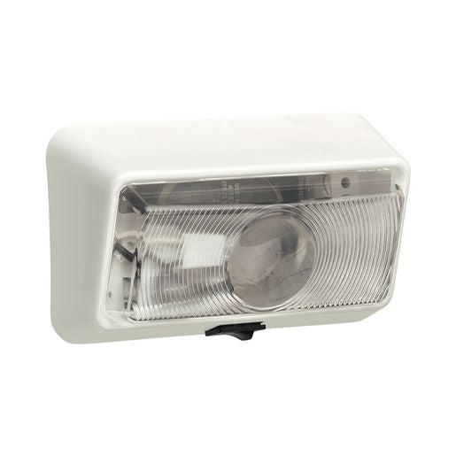 Narva Porch Light 12V With Switch White 86830
