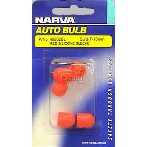 Narva Silicon Globe Sleeve T10 5Pce 49962BL