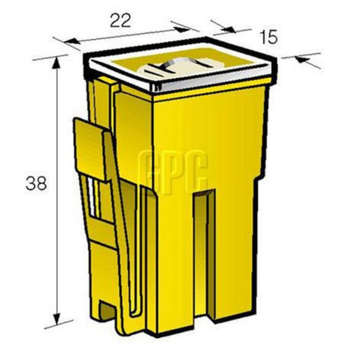 Narva Female Fusible Link Lock 65A 53365BL