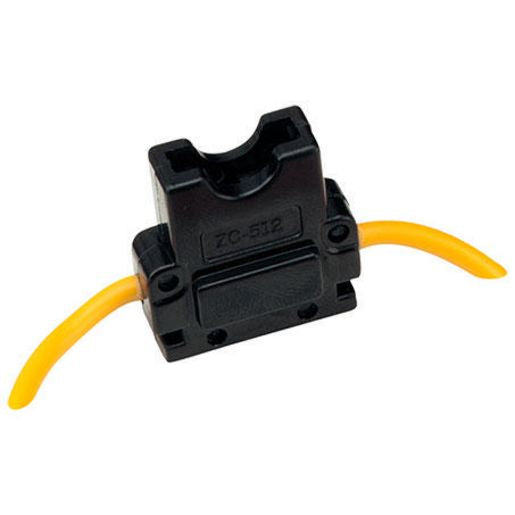 Narva In Line Fuse Holder Standard Blade 1 Way 30A 50 Pce 54404/50