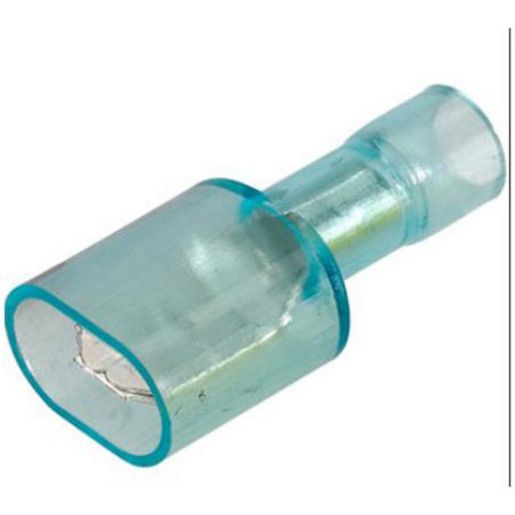 Narva Terminal Male Blade Insulated Blue 6.3mm (50Pk) 56112