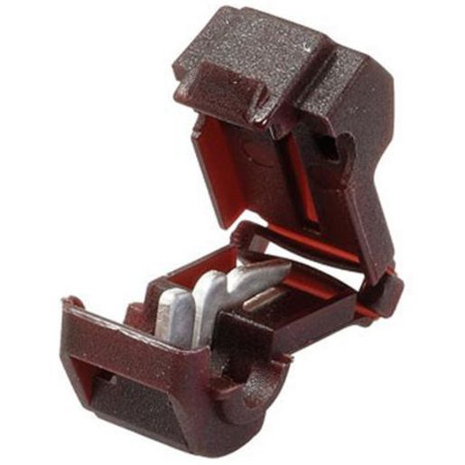 Narva Terminal Ezy-Tap Red 6.3mm (50Pk) 56114