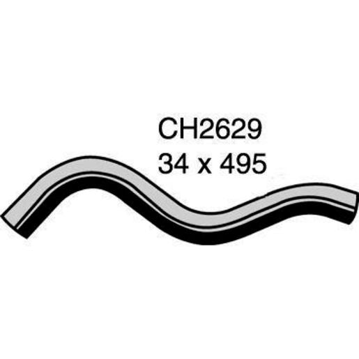 Mackay Bottom Radiator Hose CH2629