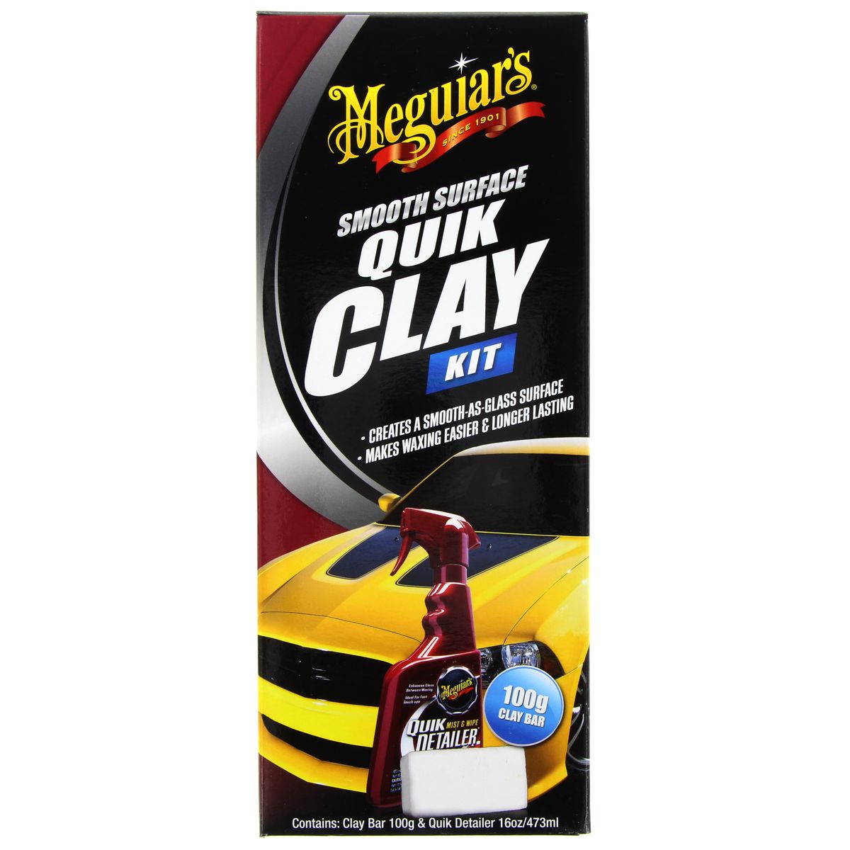 Meguiars Smooth Surface Quik Clay Kit 473mL G1116