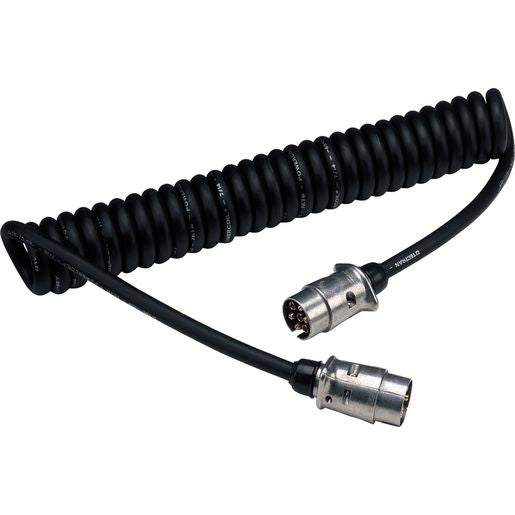 Narva Trailer Cable Eurocoil 7 Core 2/3mm x 4.6m 82524