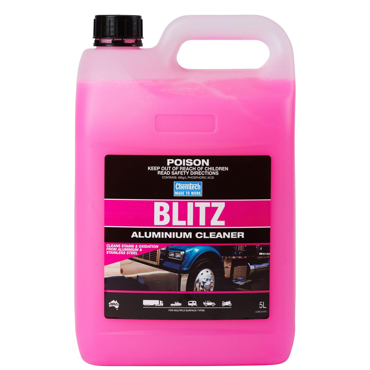 Chemtech Blitz Aluminium Cleaner 5L