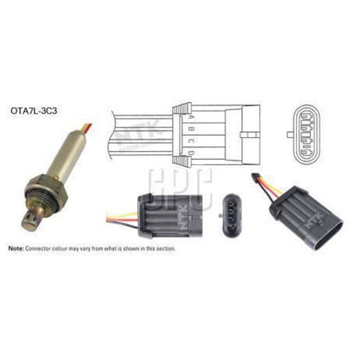 NTK Oxygen Sensor OTA7L-3C3