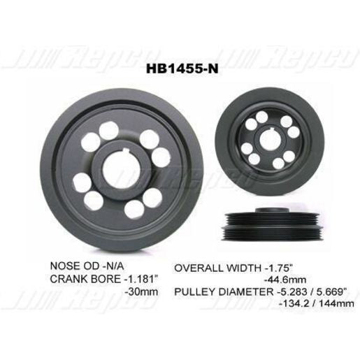 Powerbond OEM Replacement Harmonic Balancer HB1455N