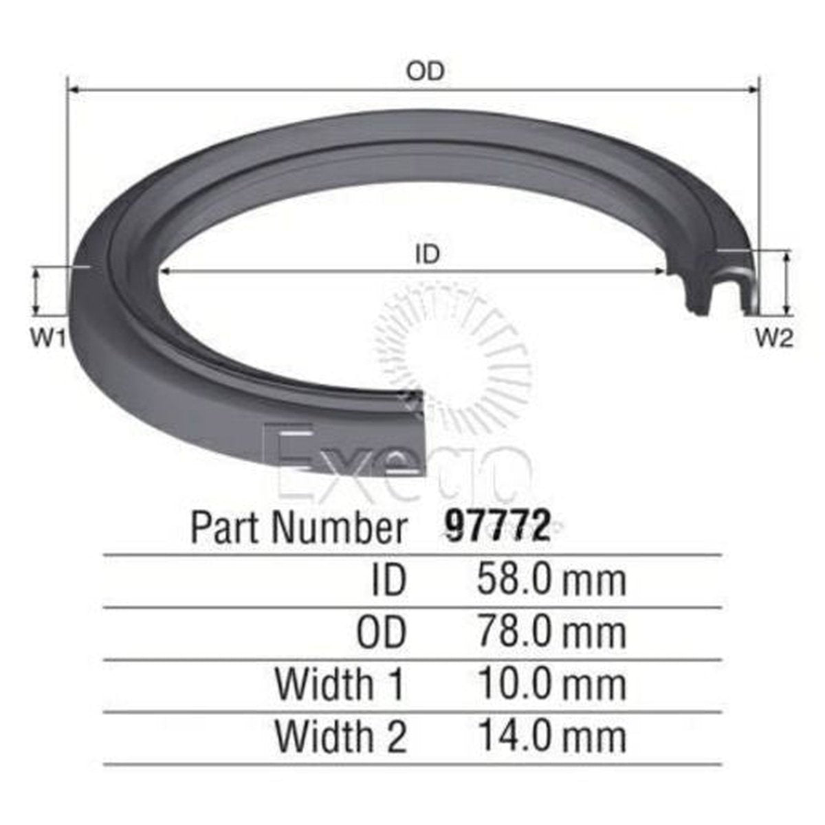 Kelpro Oil Seal 97772