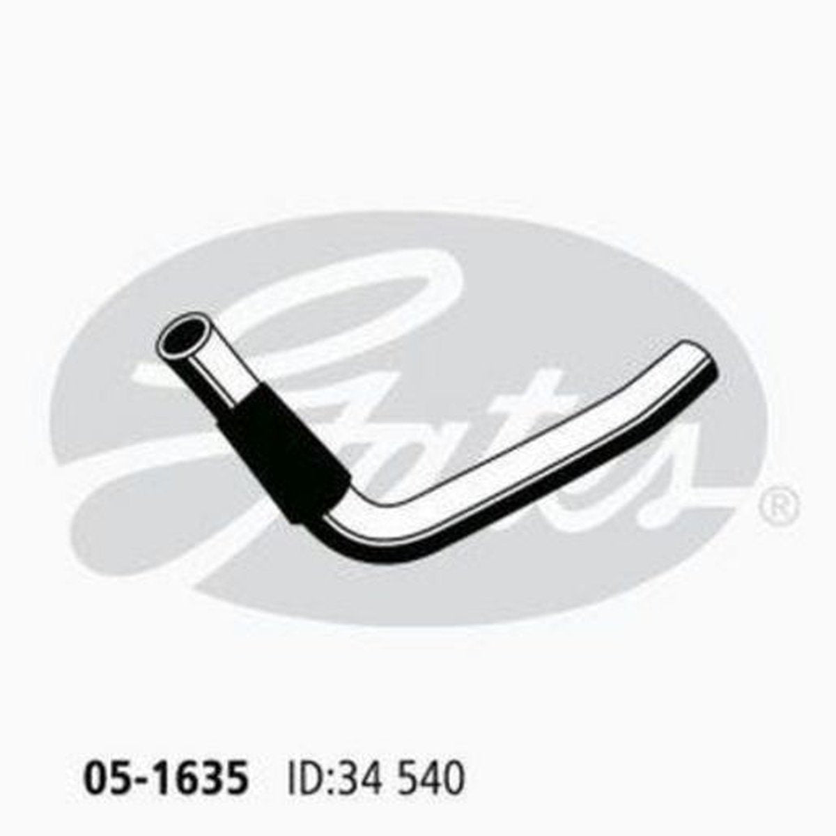 Gates Radiator Hose 05-1635