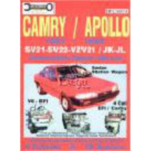 Ellery Publication Camry. Apollo 87-92 Workshop Manual EPCAM/A