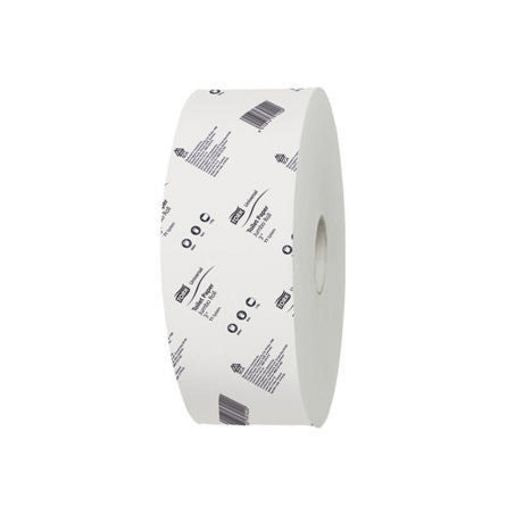 Tork Toilet Roll Jumbo 1 Ply 650M T1 Carton of 6 2179142