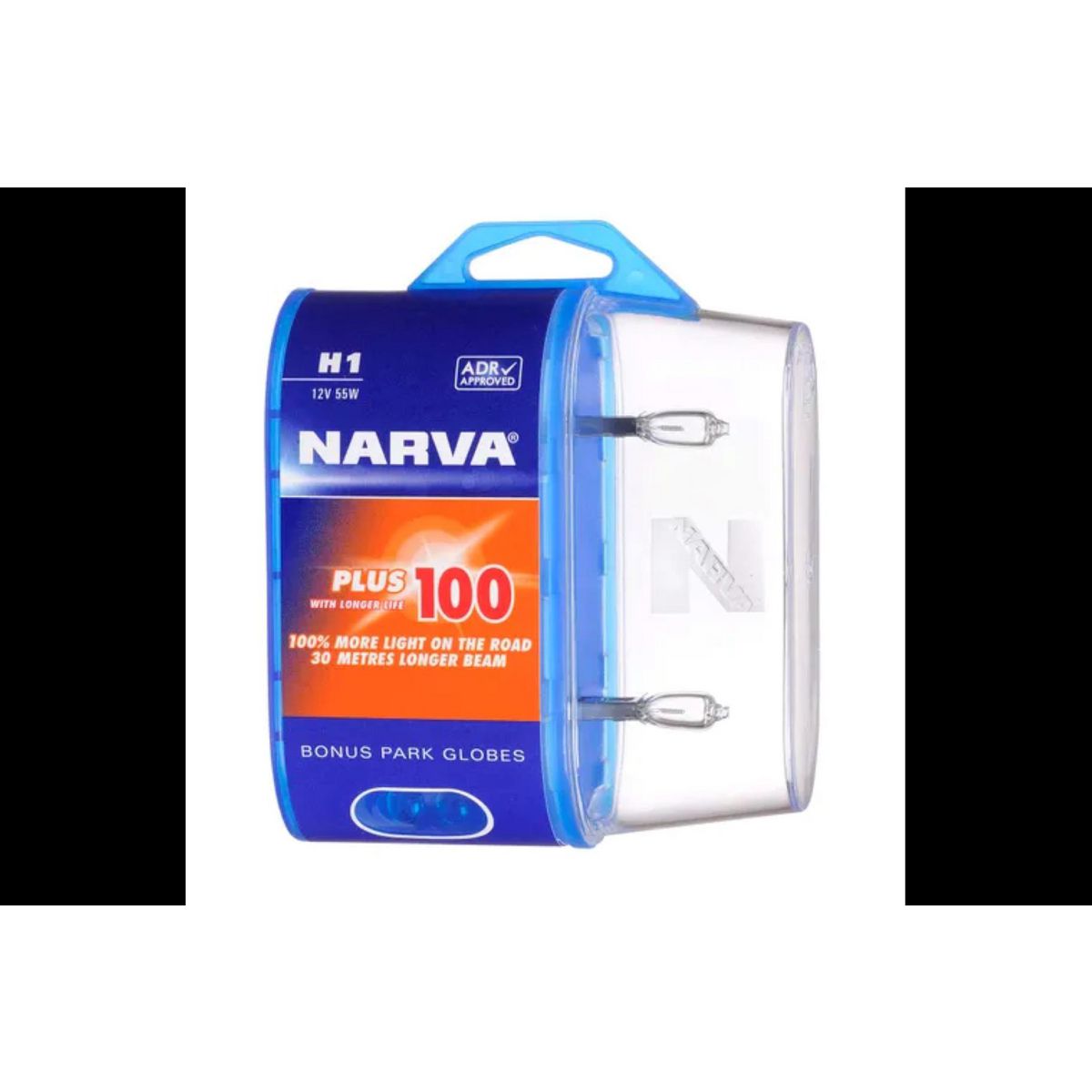 Narva H1 Globe 12V 55W Plus 50 2 Pack 48334BL2